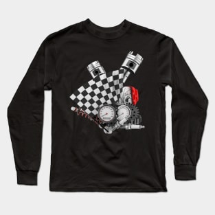 Engine Finish Line Long Sleeve T-Shirt